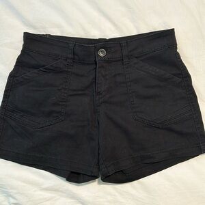 Women’s Black Chino Shorts